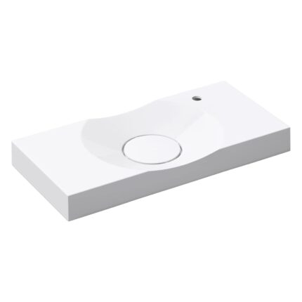 BACHA MINERAL CUARZO HAUSAR<br>CLSM 15 GLOSS WHITE