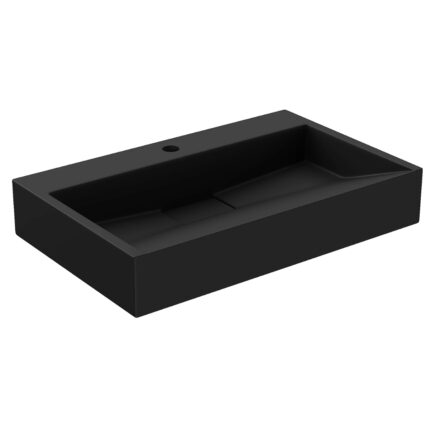 BACHA MINERAL CUARZO HAUSAR<br>CLSM 19-600 MATTE BLACK
