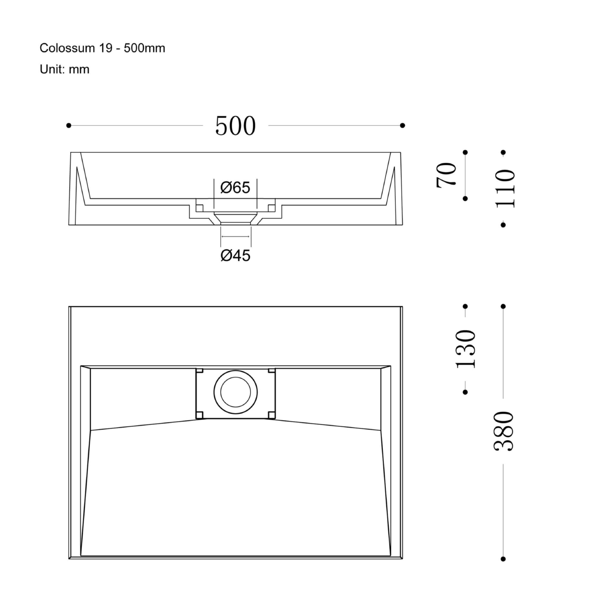 MEDIDAS CLSM 19-500