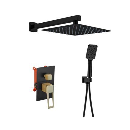 GRIFERÍA DE DUCHA HAUSAR<br>LUXE-SHW-BGH