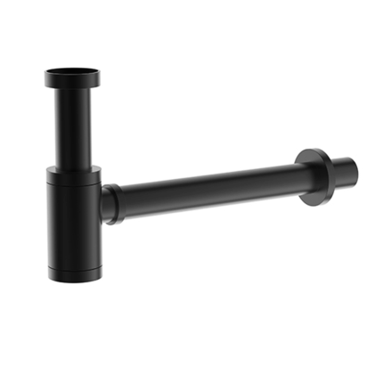 SIFÓN DE LAVATORIO HAUSAR NEGRO