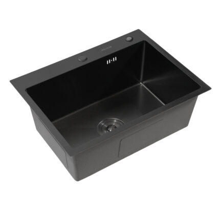 BACHA DE COCINA ACERO INOXIDABLE 201 HAUSAR HM-6045-BP-C