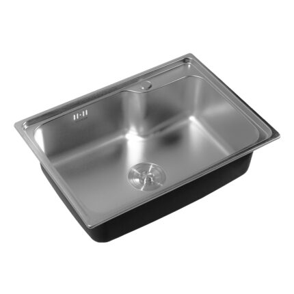 BACHA COCINA ACERO INOXIDABLE 304 ELECTROPLATE HAUSAR BIX-6143-EP