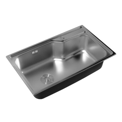 BACHA COCINA ACERO INOXIDABLE 304 ELECTROPLATE HAUSAR BIX-7545-EP