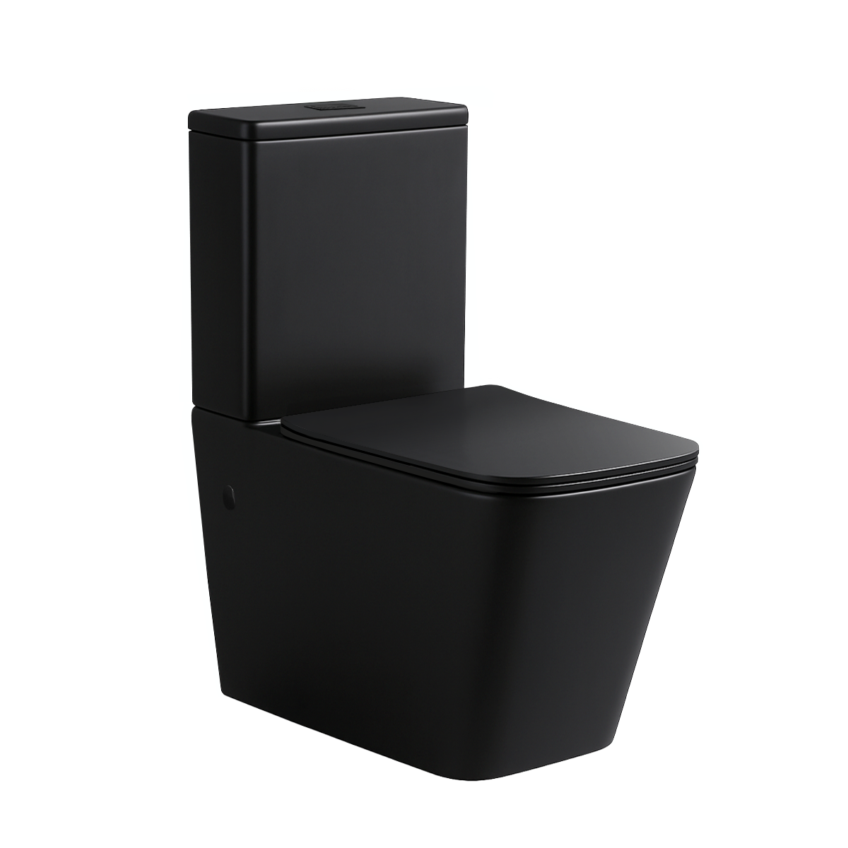 INODORO NANTES MATTE BLACK 1